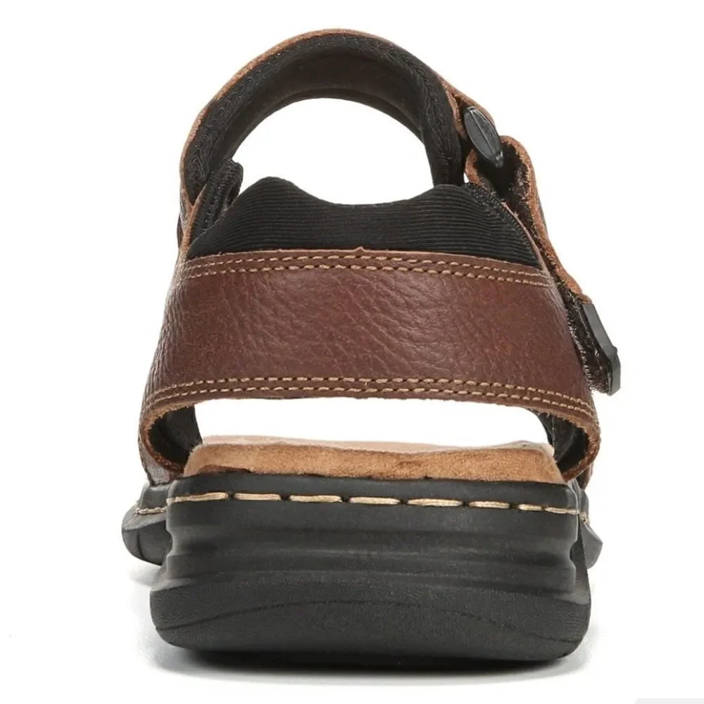New Men's Gus Fisherman Sandal size 8 Velcro dr scholls memory foam cool fit.